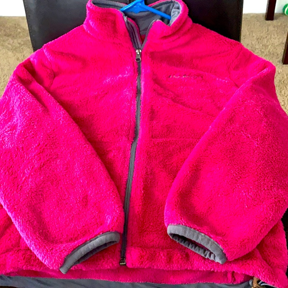 SOLD - Outfitter Trading Co Girl’s Fleece - Size M - Deep Pink